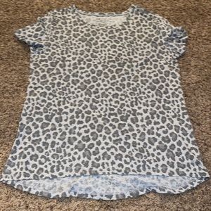 Cheetah print shirt!